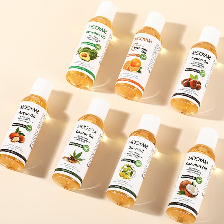 Vitamin C Brightening, Wrinkle Reduction, Moisturizing Skin and Hair Care Body Massage Relaxation Soothing Massage Oil