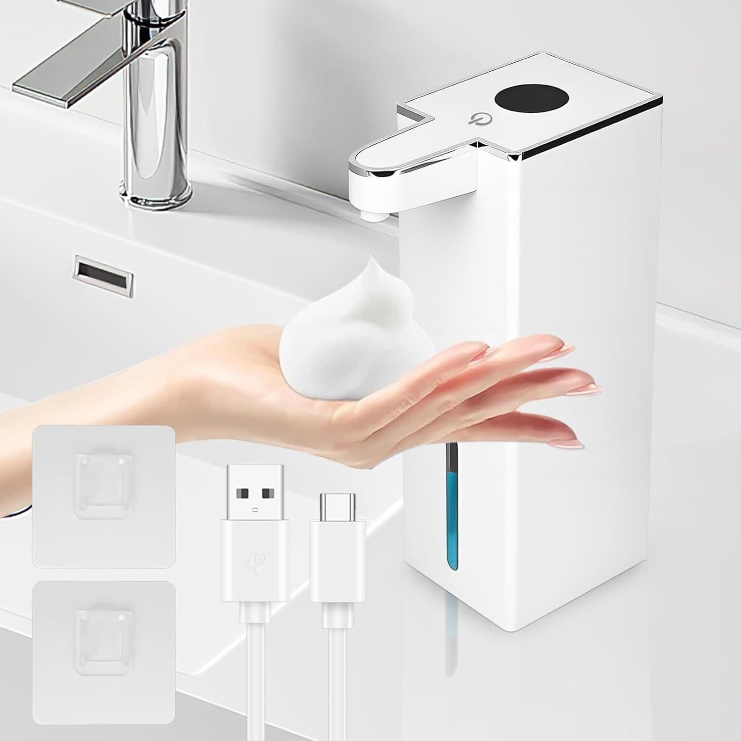Inductive soap dispenser, hotel household high-end mobile phone washer, intelligent automatic induction electric bubbler, intelligent mobile phone washer
