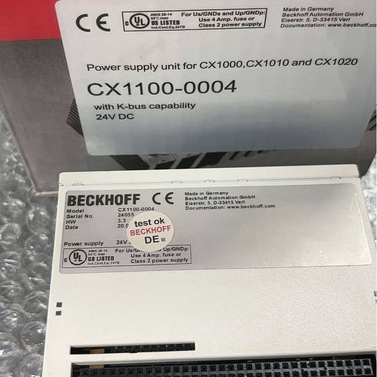 Price Verification Required BECKHOFF Module Model: EL6001