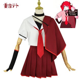 New Super Hated Heavy Accent Cosplay Costume Miku Hatsune Teto Same Style Anime Outfit