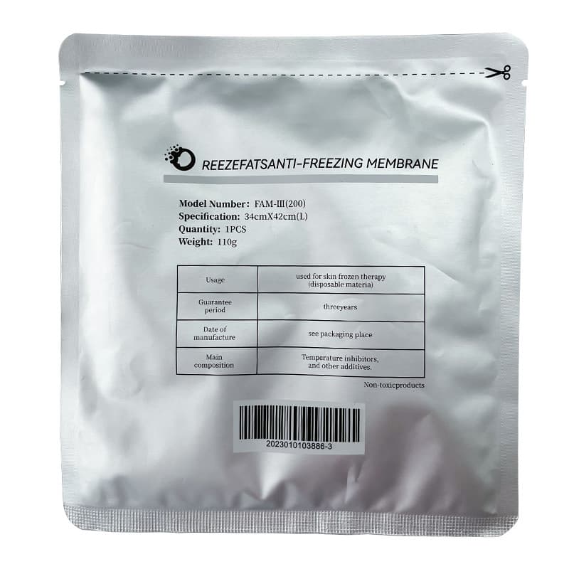Thickened 70g/110g Freezing Mask Anti-freeze Protection Film Frostbite Prevention Ice Sheet Protective Film Special for Freezing Machines
