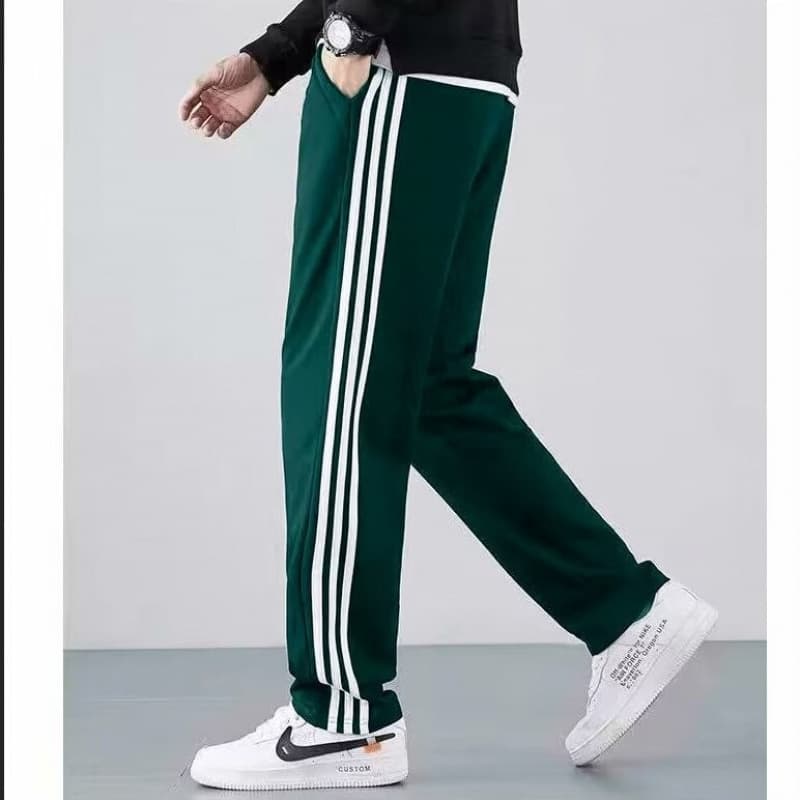 Cross-Border Running Suit Cardigan Spring Autumn Sportswear Set Men Women Three Stripe Casual Sports Tracksuit Long Pants Two-Piece Set Trendy Brand