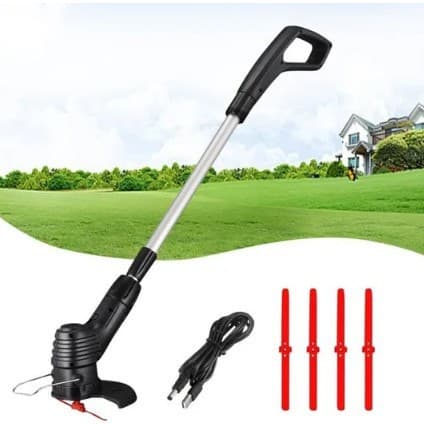 Cross-border Lawn Mower Upgraded Version, Household Garden Multifunctional Portable Cordless Trimmer for Lawn Edging