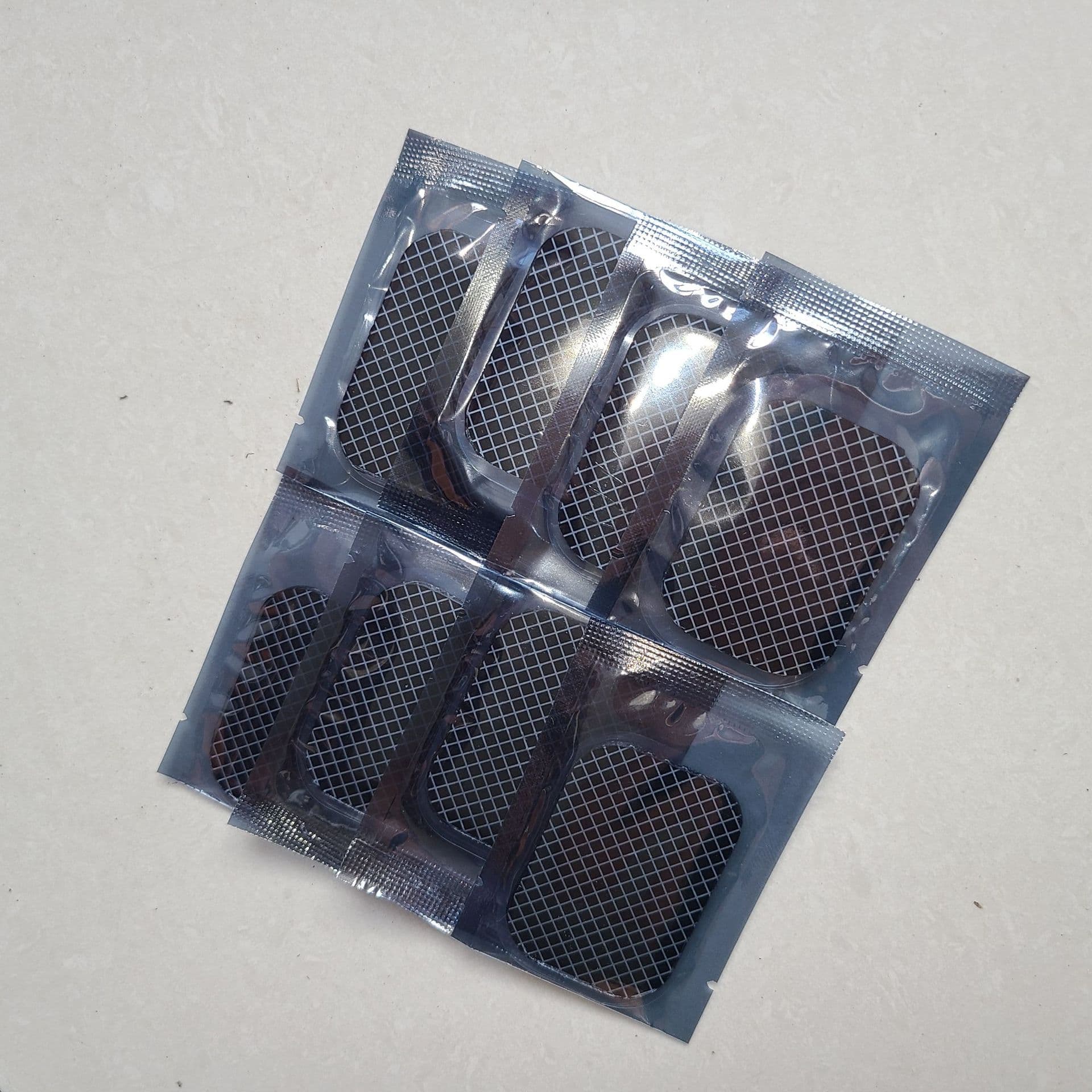 Small gel belt electrode pads thickened factory direct sale EMS fitness belt replacement adhesive sheets set of 8 pieces