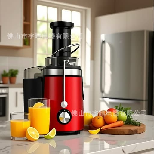 Cross-border Juicer for Home Use, Pulp and Juice Separation, Small Automatic Fruit and Vegetable Juicer, Commercial Juicer