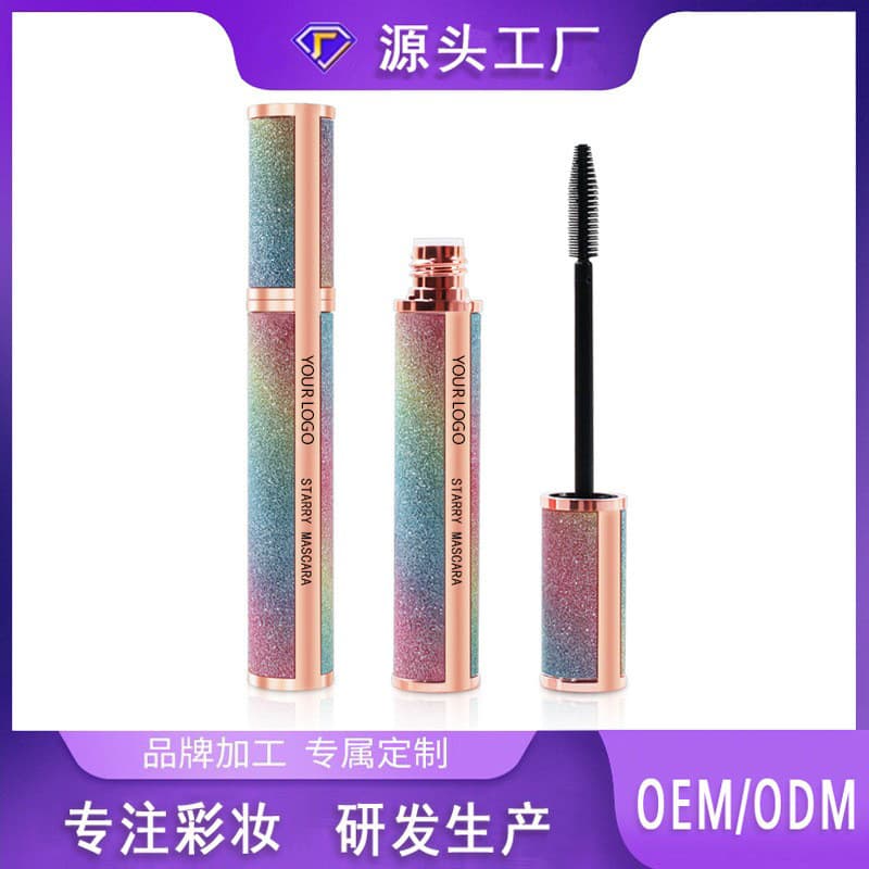 Custom OEM Starry Slim Mascara Thickening Curling Long-lasting Sweat-proof Smudge-proof Waterproof Non-smudging