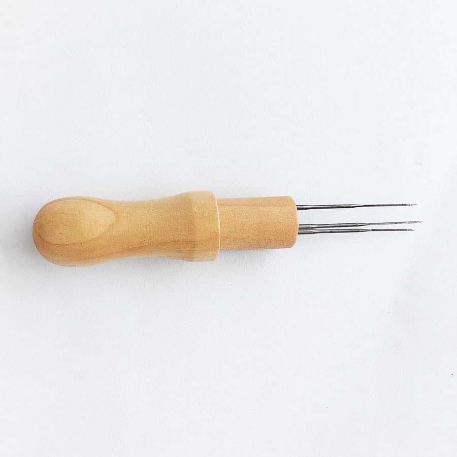 Wool Felting 7-Needle Poke, 3-Needle Poke, 1-Needle Poke DIY Craft Tool Materials Wool Poking Tools