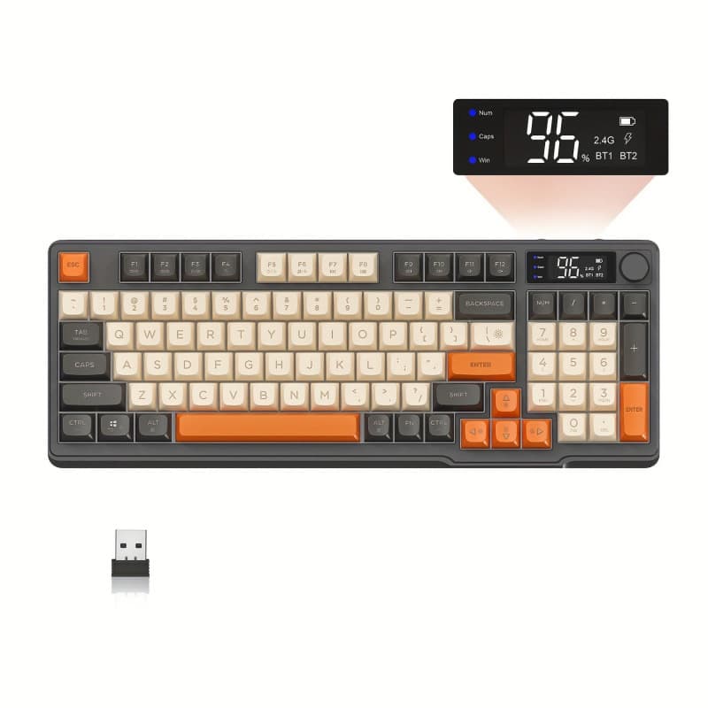 2026 New Cross-border Drop Shipping: Thin Wireless Gaming Keyboard with Silent Keys