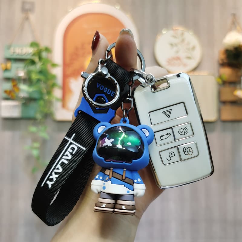 Suitable for Land Rover Key Case Range Rover Bag Aurora Case Discovery Sport Women's Cute Star Vein Men's High-end Case