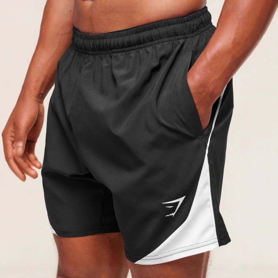 High Version Gymshark Sports 2.0 3-Inch Quick-Dry Fitness Shorts for Men Running Training Breathable Shorts