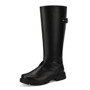 Medieval boots unisex brown retro western knight warrior ranger long boots Link cos turn-down high shaft boots