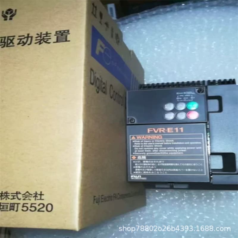 Fuji Inverter FVR0.4E11S-2, New with One-Year Warranty, Price Negotiable