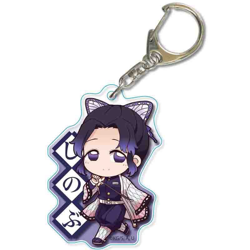 Best-selling Demon Slayer Acrylic Tanjiro Nezuko Keychain Bag Decoration Pendant Children's Day Gift