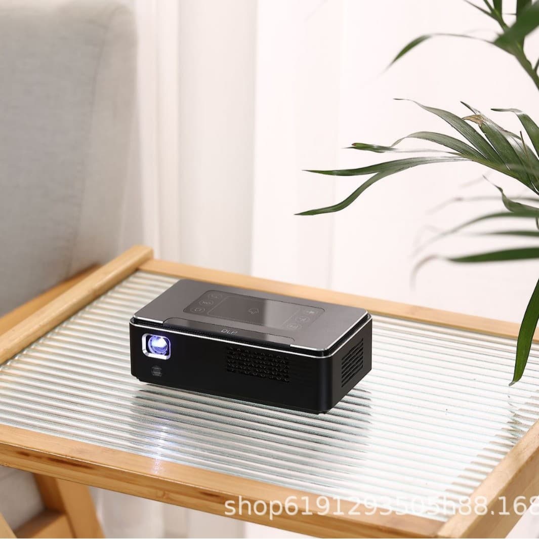 2026 Cross-border Home Theater Mini DLP Projector Portable Home Small HD WiFi Android Projector