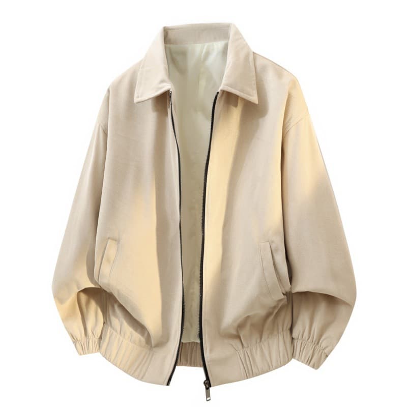 2026 New Corduroy Men's Jacket, Vintage Simple Casual Jacket, High-Quality Loose Men's Baseball Jacket