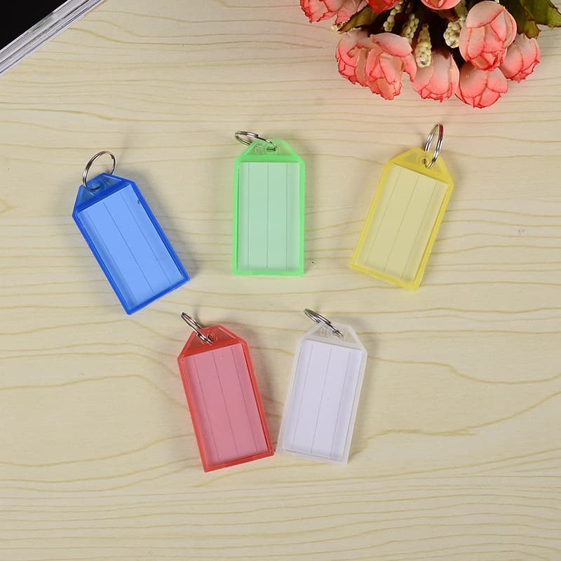Changhe PE plastic key tags, luggage tags, marking classification number tags, specialized for hotels and hospitality