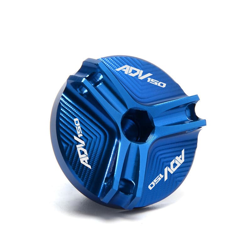 Aluminum Alloy Oil Drain Plug Cap for Honda ADV150 2019-2020 Engine Modification Decorative Part Suitable for Various Platforms