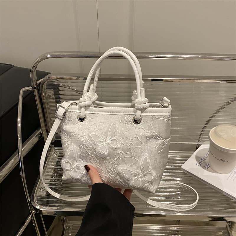 2025 popular popular bags Chinese style new Chinese style women's spring and summer versatile trendy crossbody handbag bucket bag