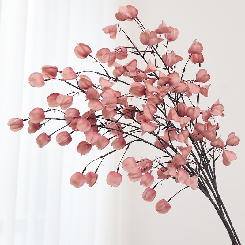 Cross-border 21 fruit lanterns, fruit lanterns, artificial flowers, fake flower ornaments, New Year decorations, New Year's Eve flowers, sour berry branches, flowers