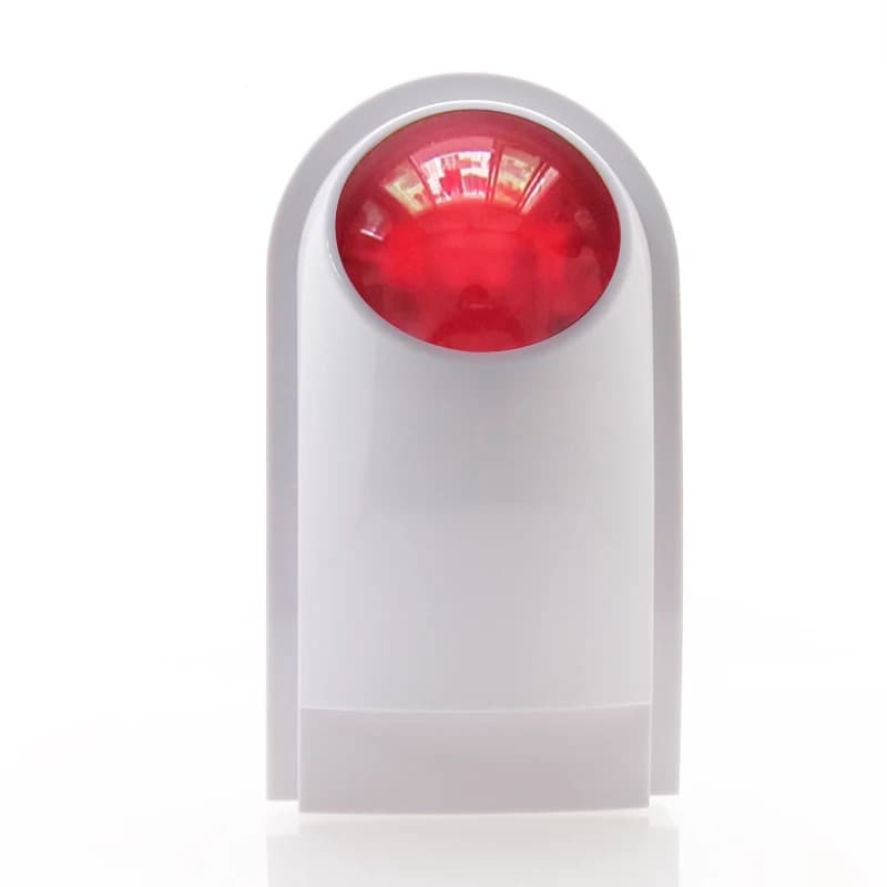 Factory Direct Wireless Sound and Light Alarm Siren Indoor Rechargeable Alarm Warning Light for Home and Shop Security Alarm