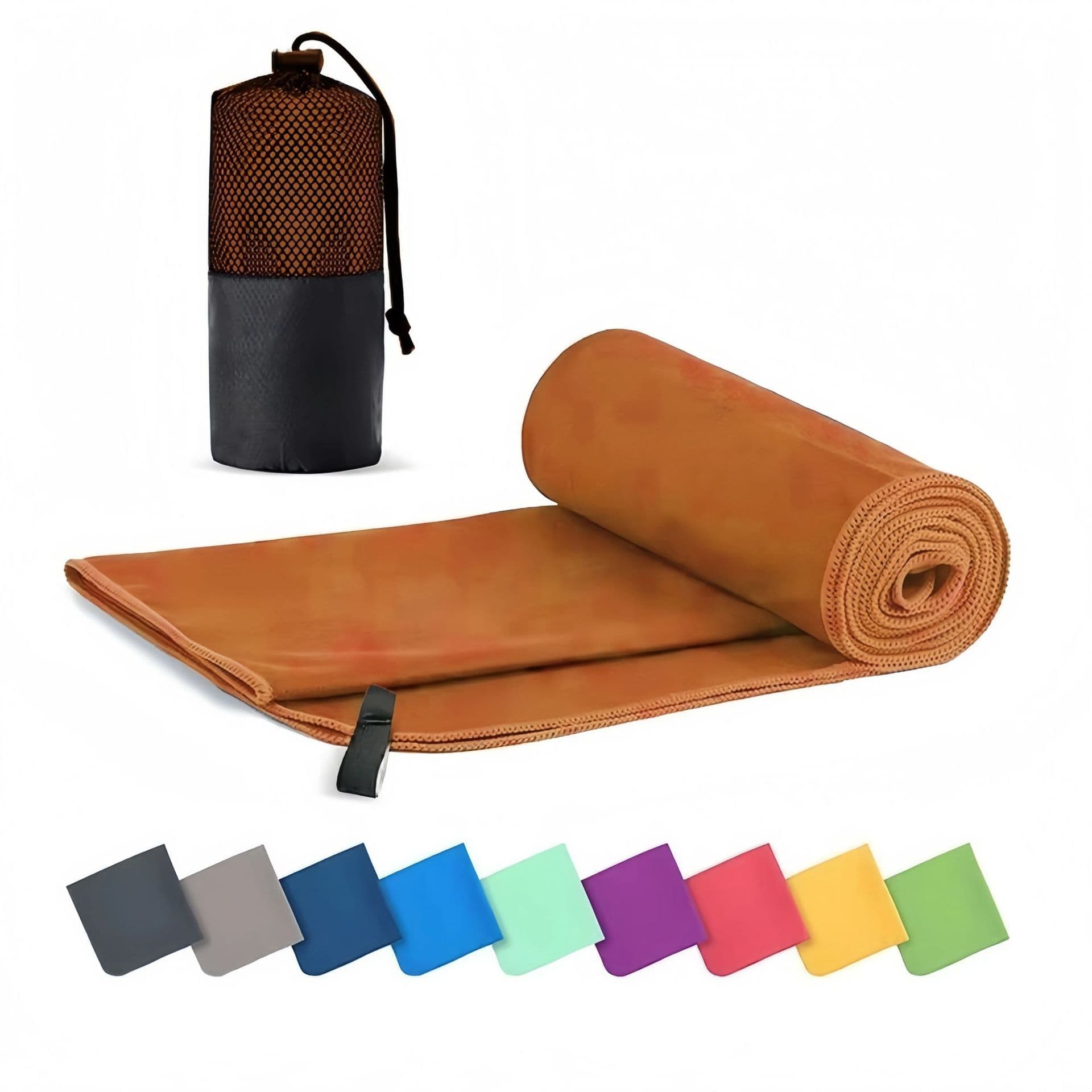 Cross-border microfiber beach towel, essential for seaside swimming, bath towel, sports towel, strong water absorption, quick-dry, lightweight
