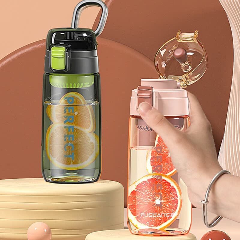 Fuguang Water Cup, Summer Outdoor Large Capacity Drop-Resistant, Specifically for Children and Students, Women's Plastic Cup Wholesale