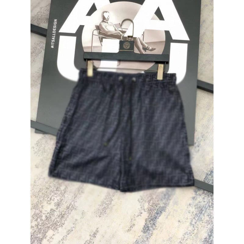 Cross-border wholesale summer trendy beach shorts, quick-dry swim shorts with letter digital print