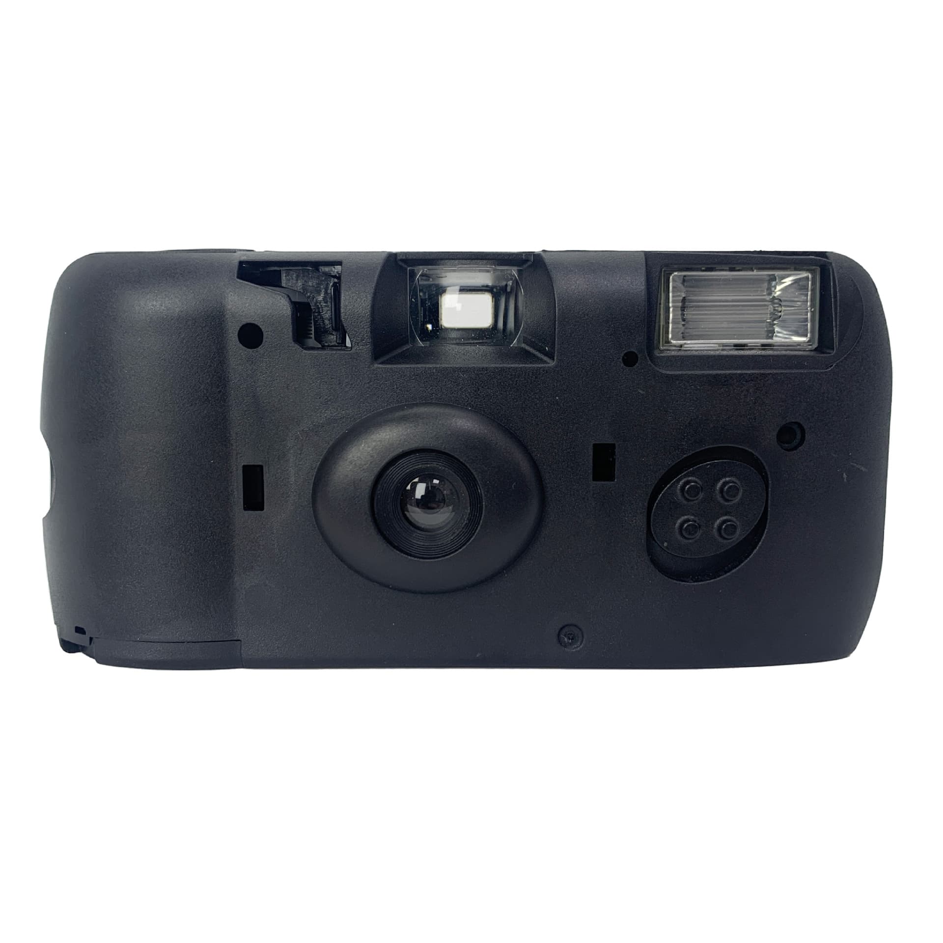 D76 Black and White Disposable Film Point-and-Shoot Camera with Lanyard Beginner-Friendly Film Camera Customizable Pattern