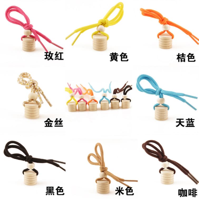 13mm diameter beech wood car perfume bottle cap, high five-line threaded perfume bottle cap, wholesale.