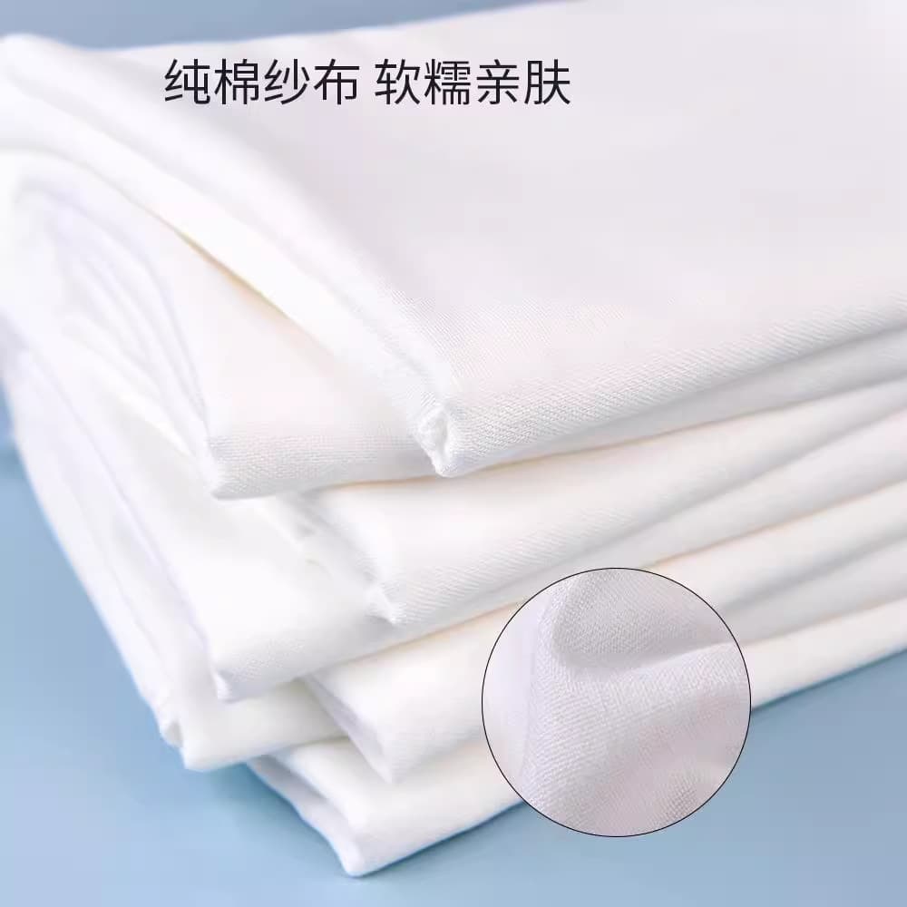 Postpartum sweat-absorbing towels, baby washable gauze breathable diapers, multi-use for newborns