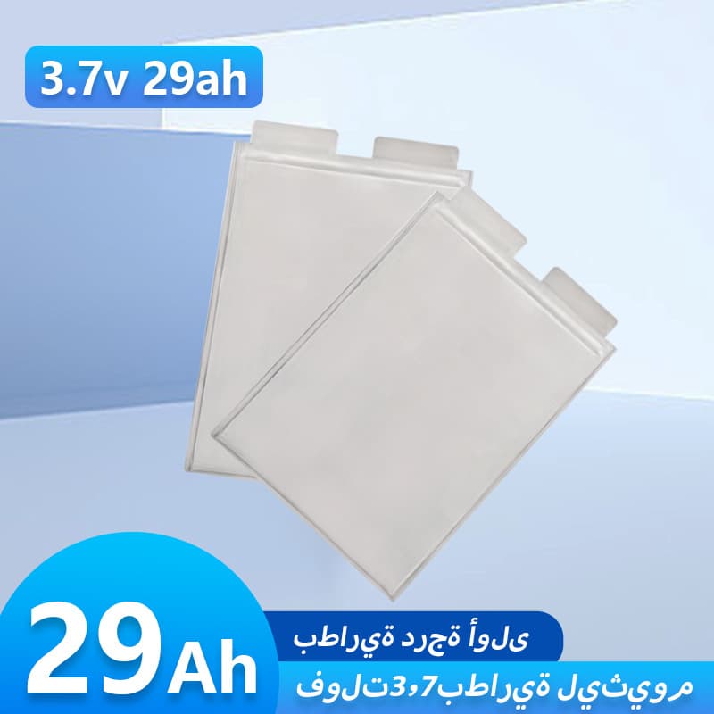 بطارية حزمة ناعمة 3.7 فولت 29 أمبير/