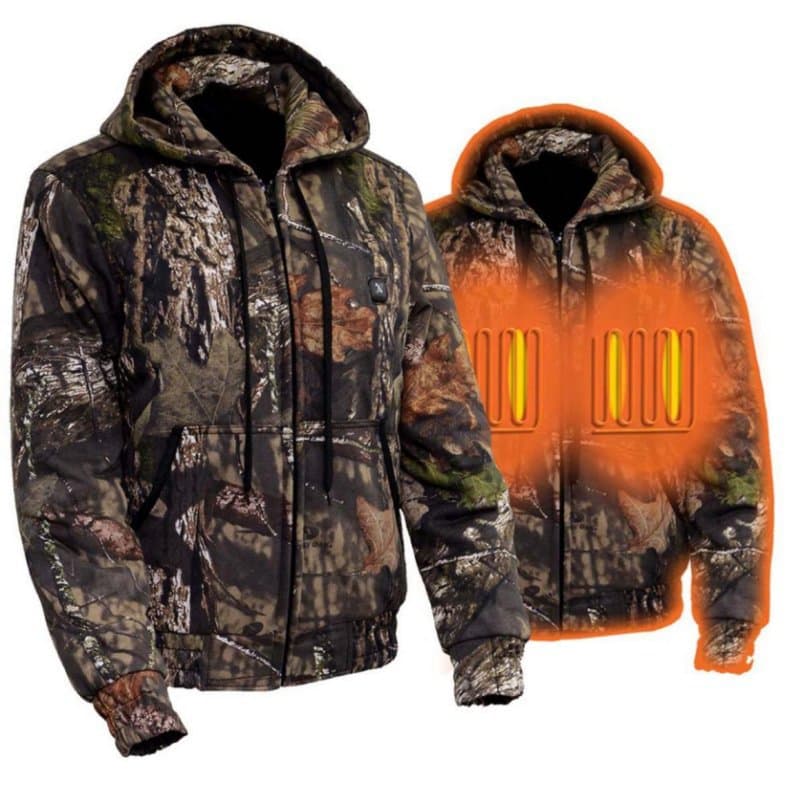 Custom Men's Heated Hunting Jacket Women's Electric Heated Camo Hunting Coat Heated Jacket