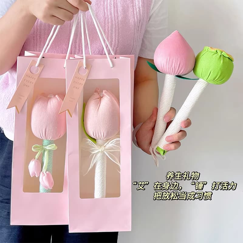 Mother's Day gifts, Tulips, Healthy Wormwood Hammer, Practical Nurses' Day souvenirs for employees, customers, doctors