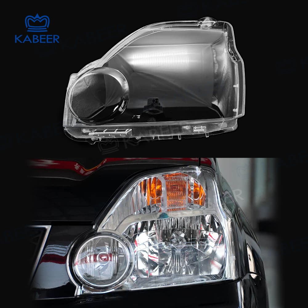 Suitable for 08-10 Nissan X-Trail Headlight Cover, Nissan X-Trail Headlight Shell, Transparent Lampshade Shell
