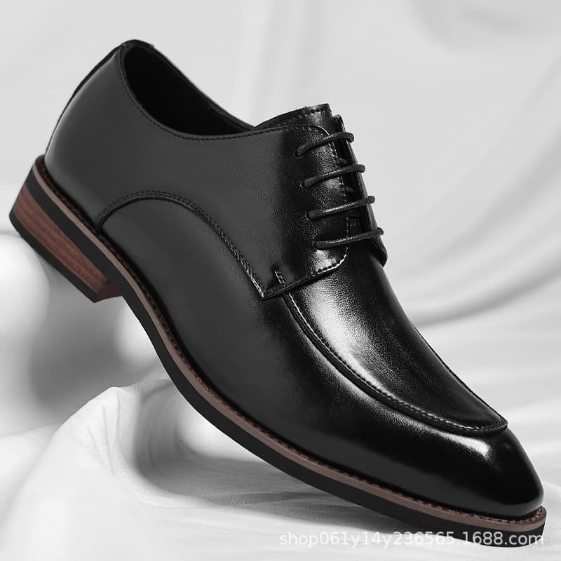 Men's shoes, cross-border dropshipping, plus size, new style, fashionable men's business formal shoes, trendy British gentleman shoes