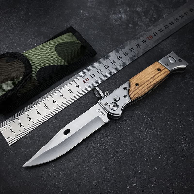 Outdoor Knife Portable Folding Knife, High Hardness Sharp Multi-function Small Knife, Self-defense Knife, Field Tactical Survival Knife