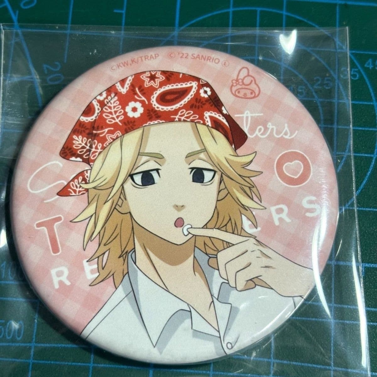 Tokyo Avengers anime peripherals homemade Sano Manjiro Mikey Matsuno Chifuyu Taniko badge