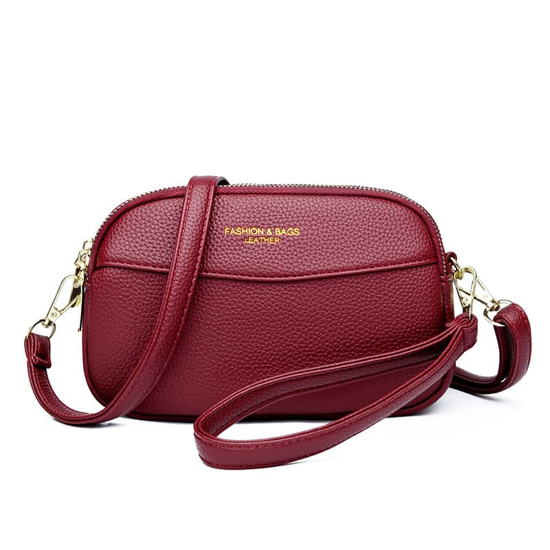 Cross-border 2026 Autumn New Women's Bag Trendy Solid Color Crossbody Bag Fashion Simple Shoulder Small Square Bag