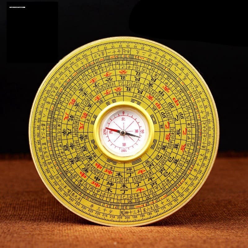 Compass High Precision Professional Copper Bagua Comprehensive Luojingyi Portable Compass