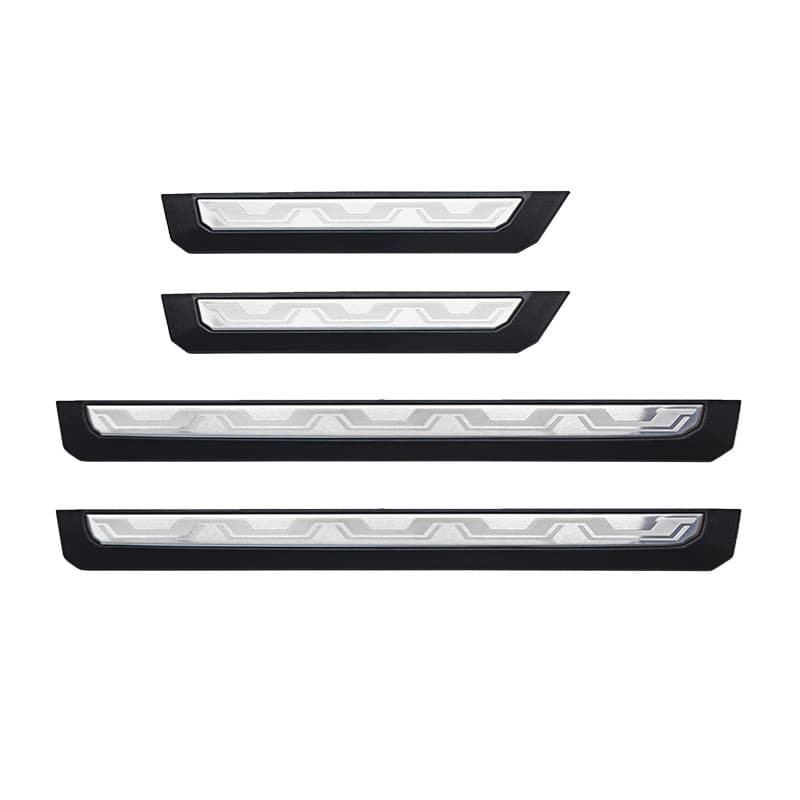 For Toyota Land Cruiser LC300 Door Sill Protector Side Step Anti-Scuff Guard Welcome Pedal Modification Accessories