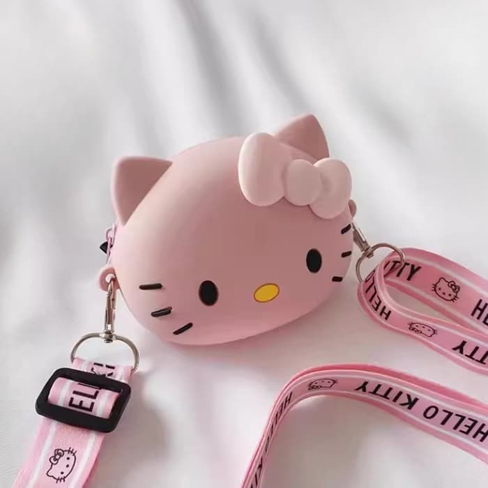 Hello Kitty Girls Cute Children's Bag Hello Kitty Crossbody Bag Single Shoulder Coin Purse Mini Backpack