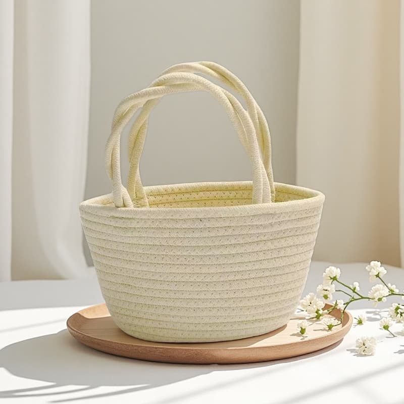 Wedding supplies, gifts, cotton rope crafts, full moon celebration, women's day flower arrangement salon, handbags, twisted dough sticks, gift boxes