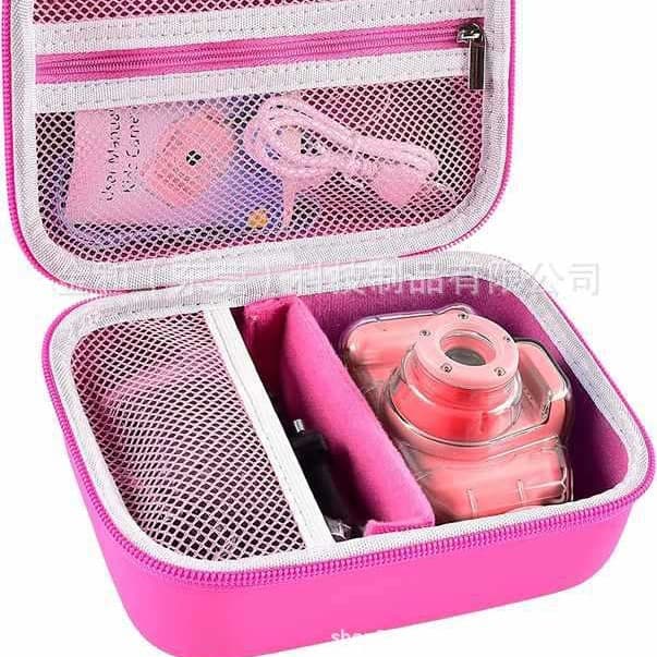 Children's Waterproof Camera Cosmetics Bag Eva Camera Packaging Box Portable Polaroid Protective Box Cd Cosmetics Bag Wholesale