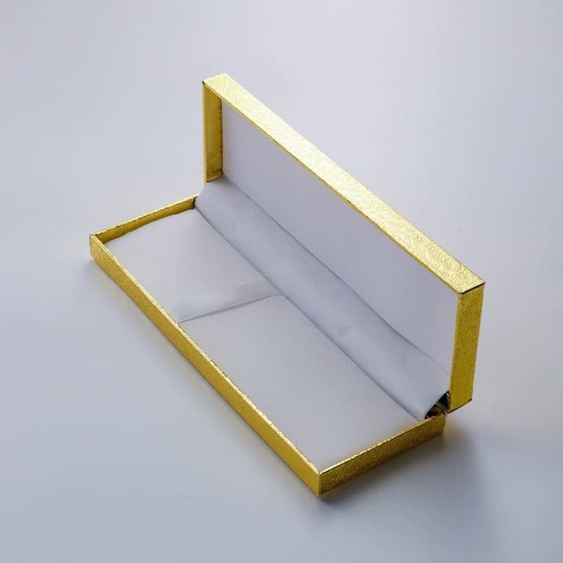 Gold pen gift box printed logo flip single gift pen protective box signature pen ballpoint pen box