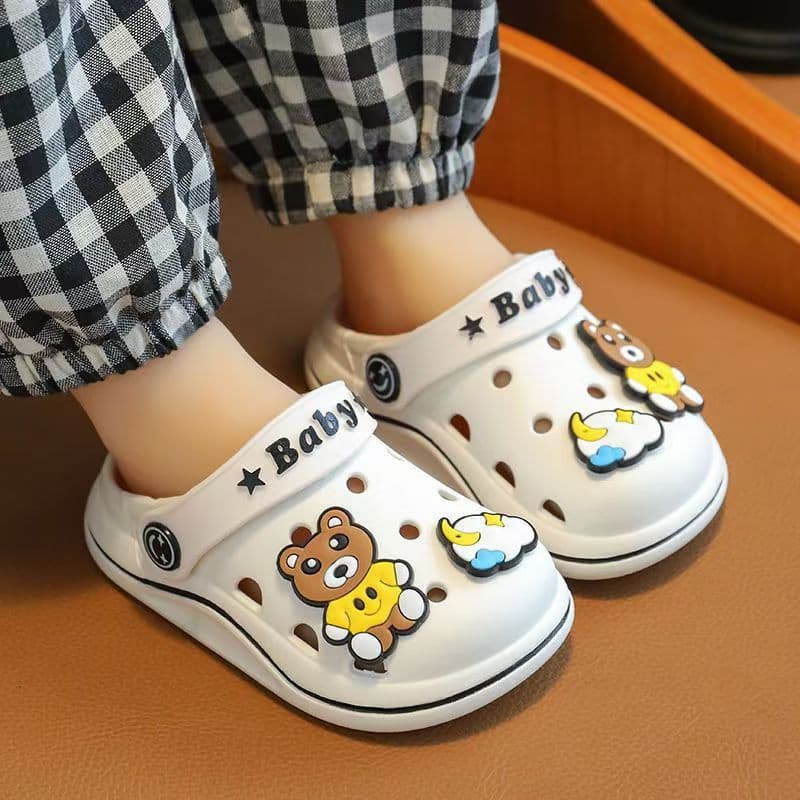 Children's Slippers Summer Boys' Crocs, 1-4 Years Old Indoor Home Bathroom Toddler Girls' Slippers