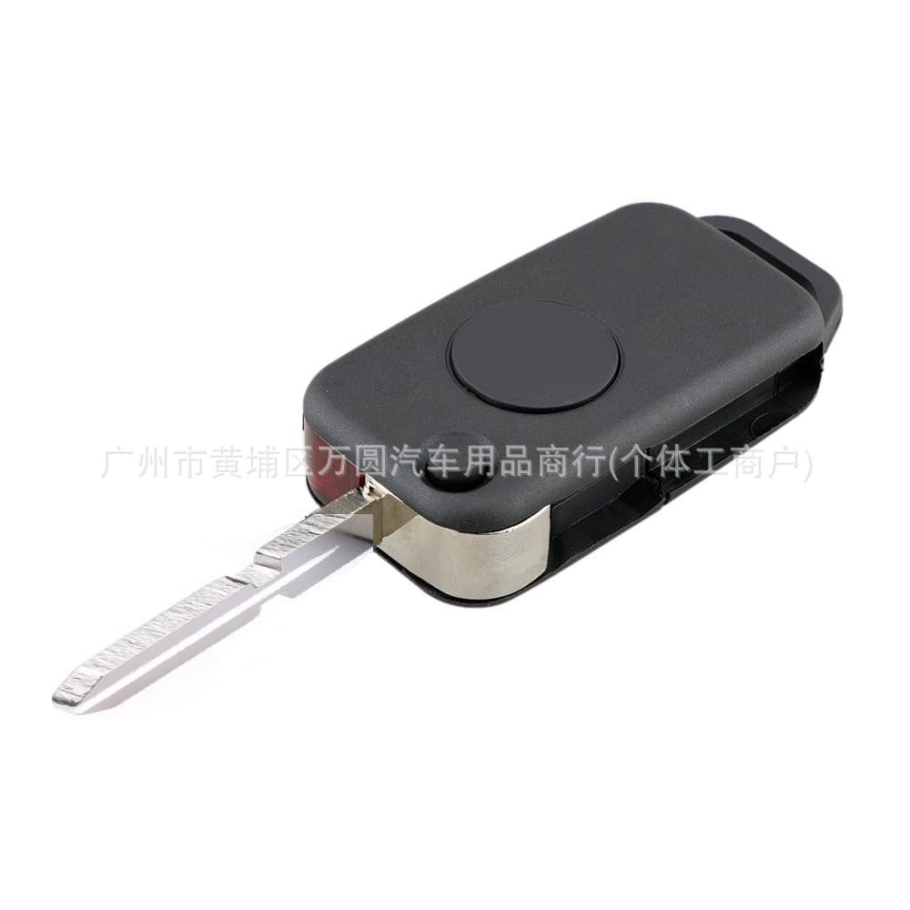Folding Car Key Shell Remote Control Case for Mercedes 1-Button 3+1-Button Large Blank