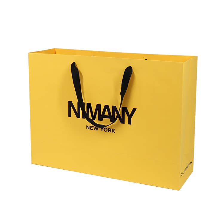 Luxury Paper Bags Supermarket Grocery Exhibition Customised
