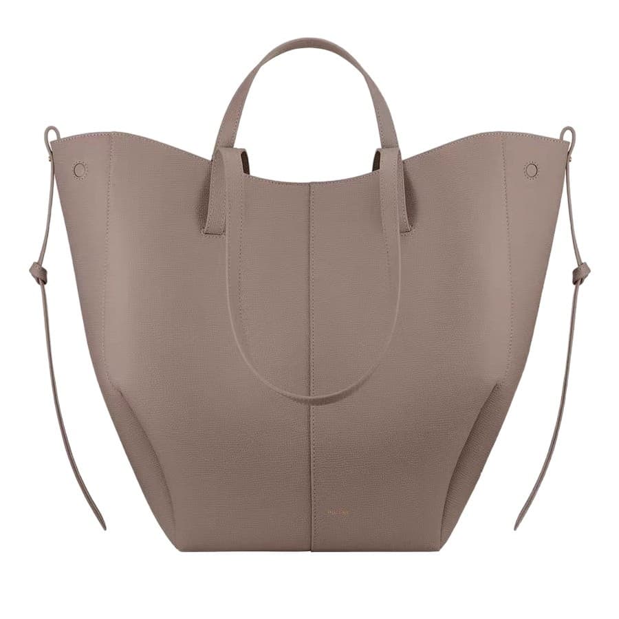 Cross-border New Arrival Polene Wing Bag Boling Shopping Bag Tote Large Capacity Genuine Leather Women's Handbag