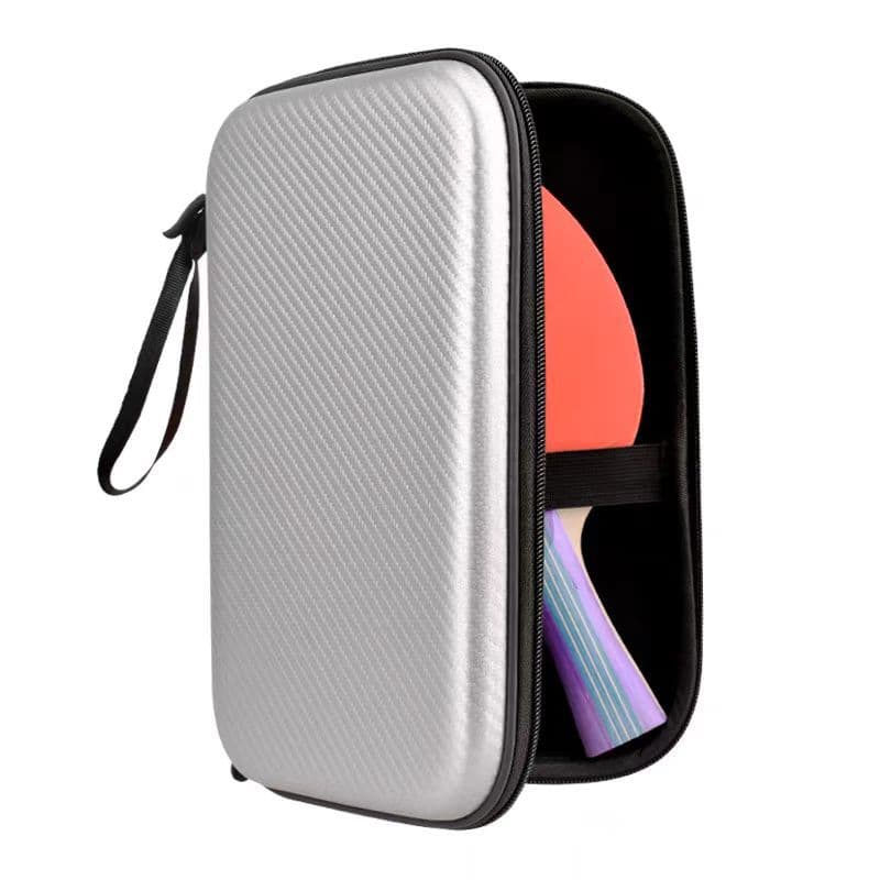 Manufacturer's rigid EVA case for table tennis paddles, large capacity, suitable for both penhold and shakehand grips, cross-border storage bag.