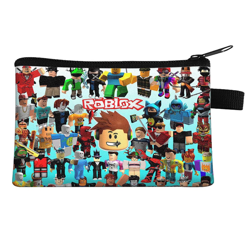 2025 New Roblo Kids' Coin Purse Student Portable Mini Storage Bag Unisex Trendy Matching